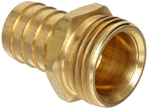 Anderson Metals Brass Garden Hose Fitting Connector Barb X Ght Male