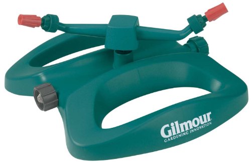 Gilmour Circle Pattern Rotary Sprinkler With Adjustable Spray Tips On Sled Base 181spb