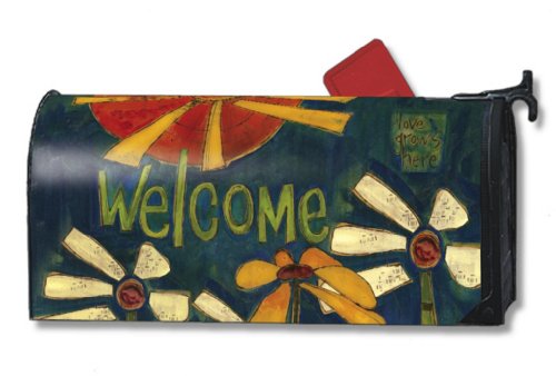 MailWraps Sunny Welcome Mailbox Cover 02034