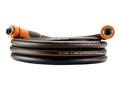 Giraffe Hybrid Garden Hose 58 x 25ft Heavy Duty Flexible Lightweight Water Hose with Grip Handle Male to Female Fittings